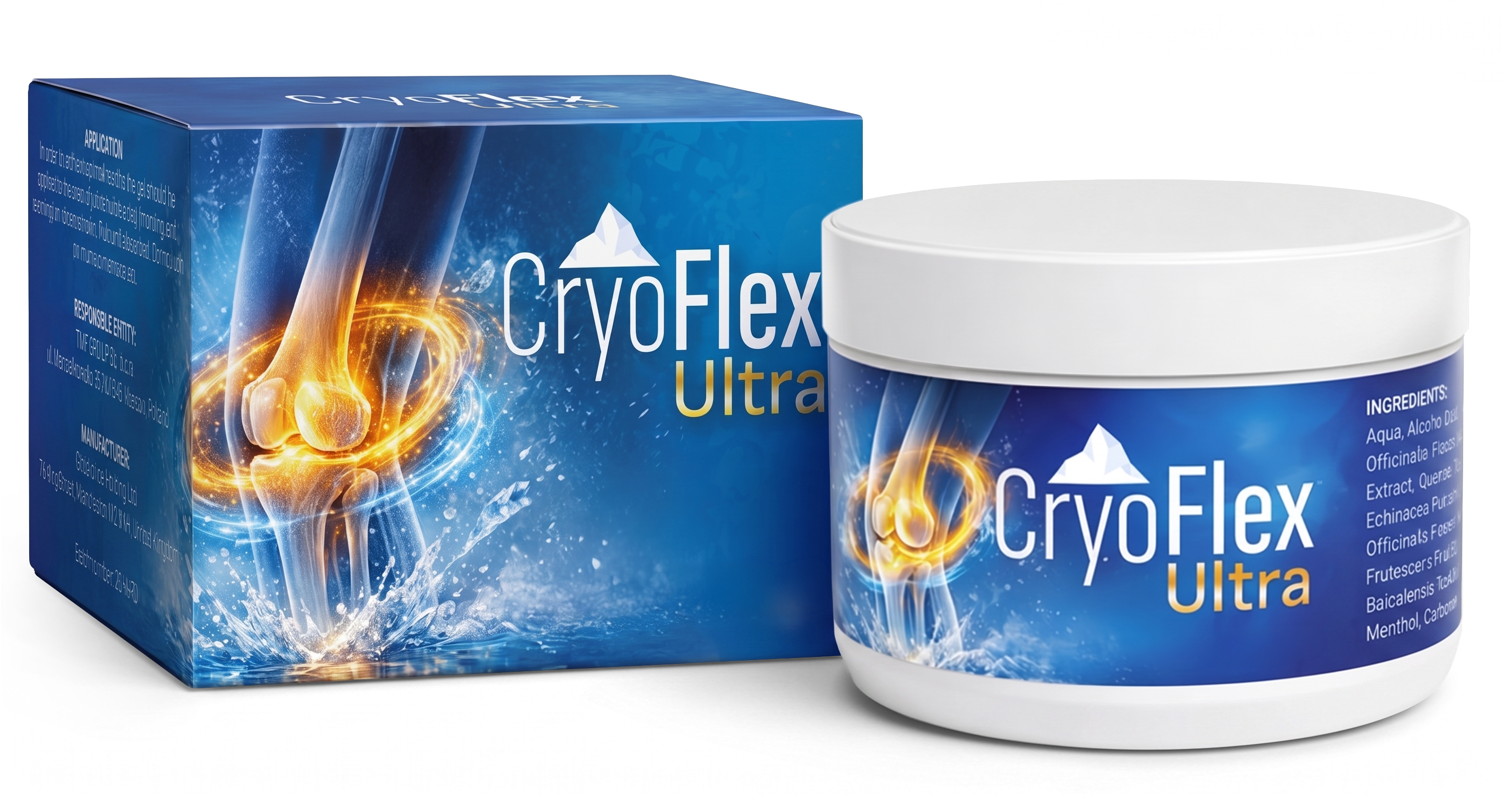 CryoFlex Ultra – słoiczek i pudełko